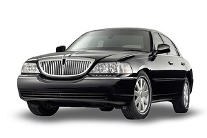 limo car service by lincoln town car